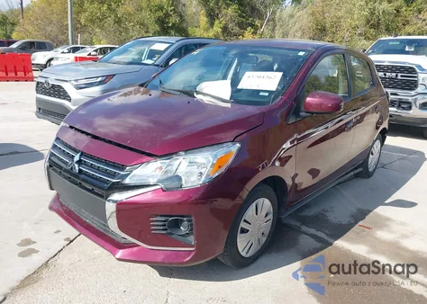 2024 Mitsubishi Mirage Es/Le from USA, damaged, VIN ML32AUHJ4RH017590